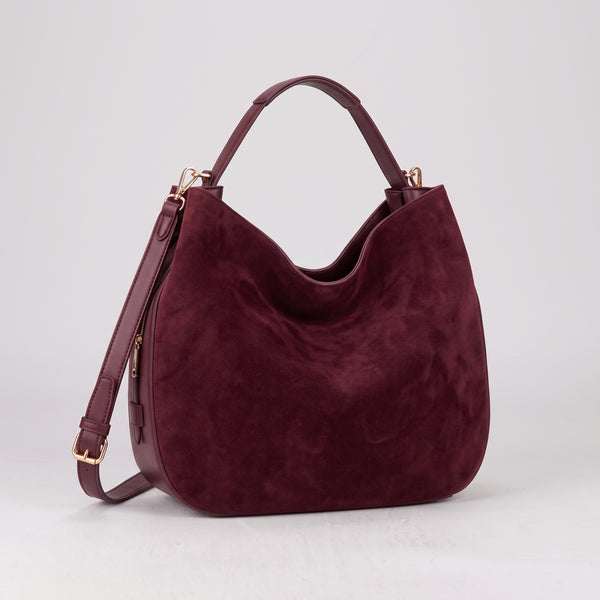 Borsa a spalla scamosciata Fiorenza Amadori XSL-2606