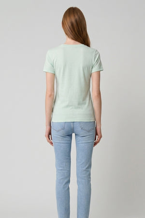 T-SHIRT MANICA CORTA VISCOSA E SETA FIORENZA AMADORI 74897
