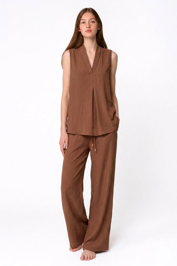 PANTALONE IN VISCOSA FIORENZA AMADORI P3189T20