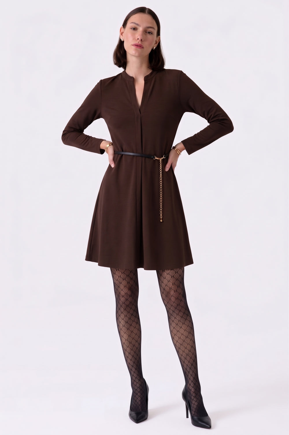 Abito corto punto Milano Fiorenza Amadori A5897T16