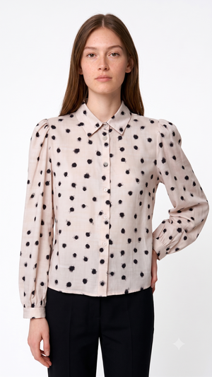Camicia effetto raso pois Fiorenza Amadori C1673F4