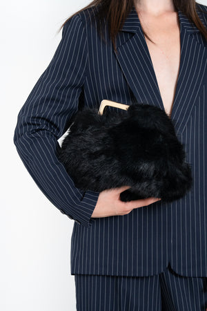 POCHETTE IN PELO CON MANICO FIORENZA AMADORI FF27437