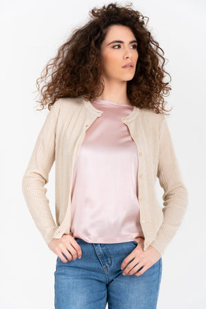 CARDIGAN FILO ALLA COREANA FIORENZA AMADORI GG-33772