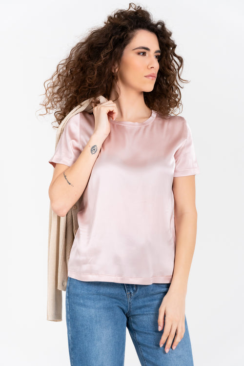 BLUSA EFFETTO RASO FIORENZA AMADORI M6525T69