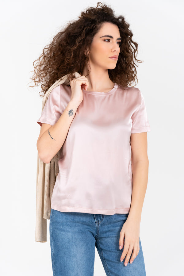 BLUSA EFFETTO RASO FIORENZA AMADORI M6525T69
