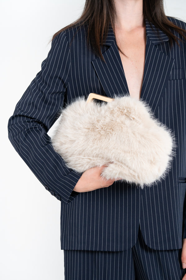 POCHETTE IN PELO CON MANICO FIORENZA AMADORI FF27437