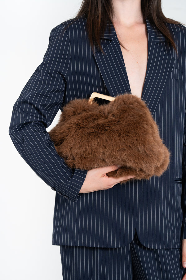 POCHETTE IN PELO CON MANICO FIORENZA AMADORI FF27437