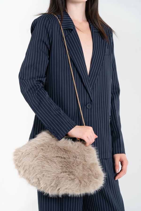 POCHETTE IN PELO CON MANICO FIORENZA AMADORI FF27437