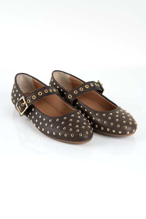 BALLERINA DONNA CON BORCHIE FIORENZA AMADORI BN06