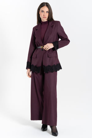 GIACCA DONNA PIZZO GESSATA FIORNZA AMADORI MG206.856