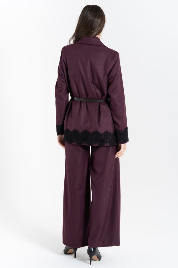 GIACCA DONNA PIZZO GESSATA FIORNZA AMADORI MG206.856