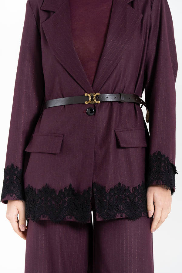 GIACCA DONNA PIZZO GESSATA FIORNZA AMADORI MG206.856