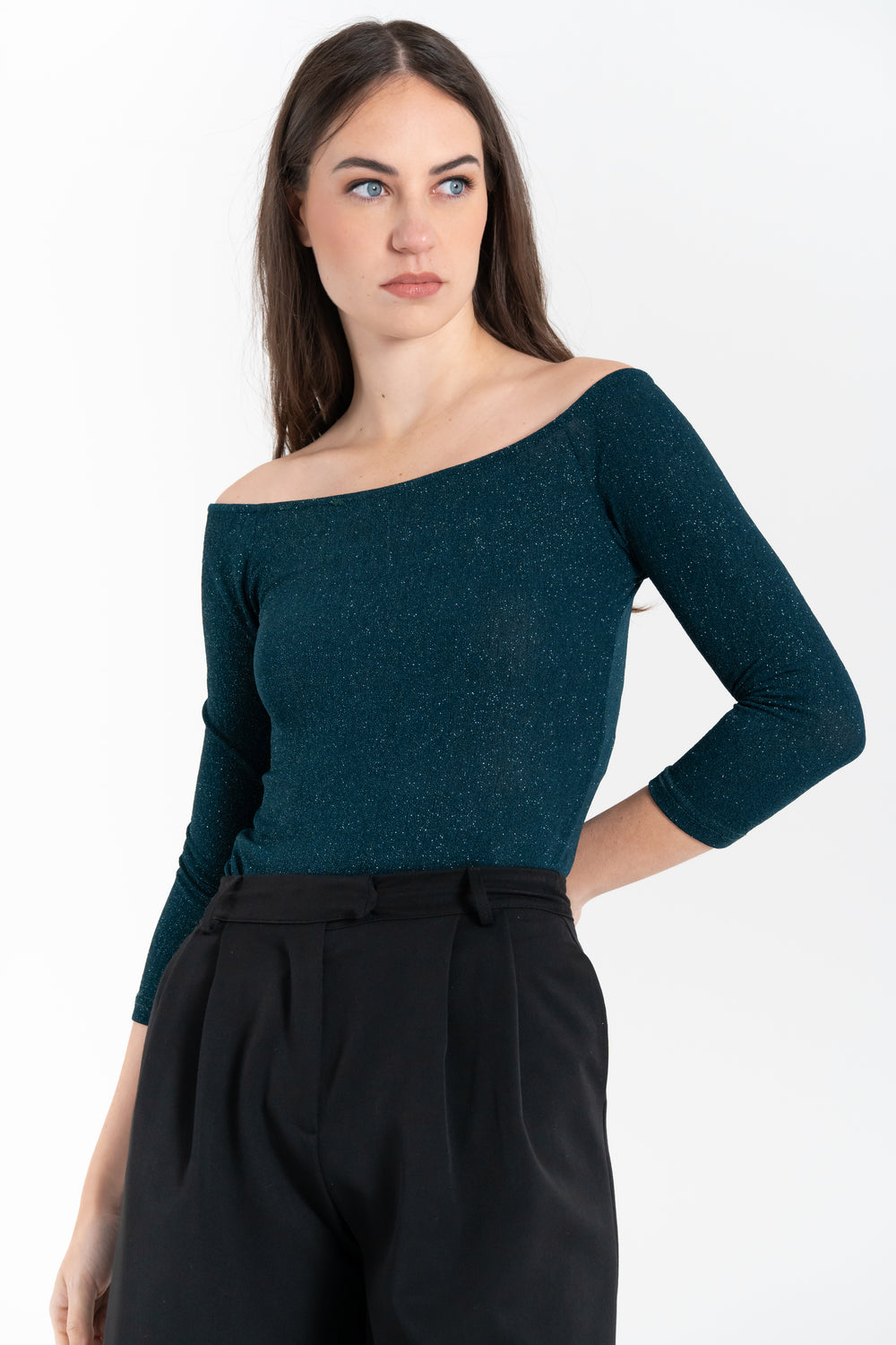 BODY DONNA IN LUREX FIORENZA AMADORI M1294