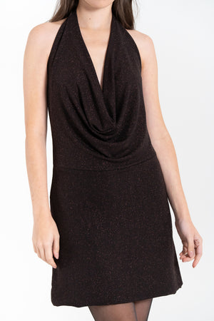 ABITO CORTO DONNA IN LUREX FIORENZA AMADORI A5775