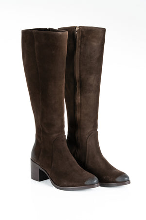 STIVALE ALTO DONNA IN CAMOSCIO FIORENZA AMADORI OR03