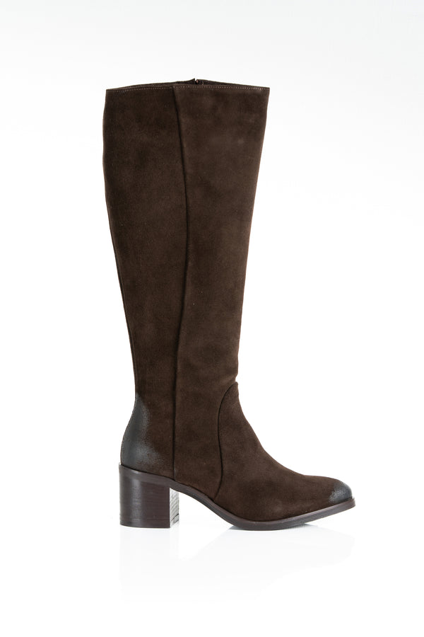 STIVALE ALTO DONNA IN CAMOSCIO FIORENZA AMADORI OR03