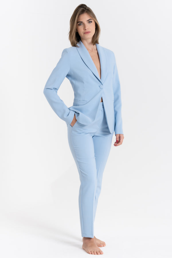 PANTALONE DONNA SLIM ELEGANTE FIORENZA AMADORI P3295T28