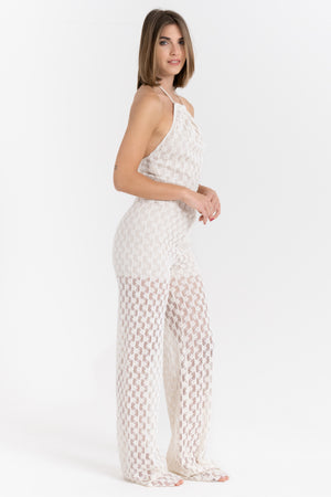 PANTALONE LUNGO IN MACRAMè FIORENZA AMADORI FM261227