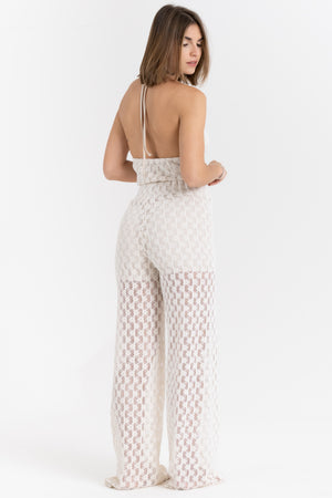 PANTALONE LUNGO IN MACRAMè FIORENZA AMADORI FM261227