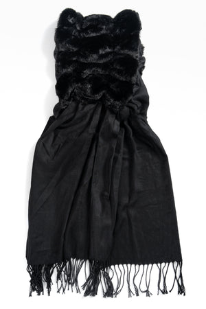 SCIARPA DONNA CON PELLICCIA FIORENZA AMADORI 63005N