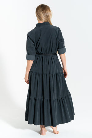 ABITO DONNA LUNGO IN VELLUTO FIORENZA AMADORI 82639