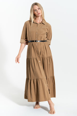 ABITO DONNA LUNGO IN VELLUTO FIORENZA AMADORI 82639