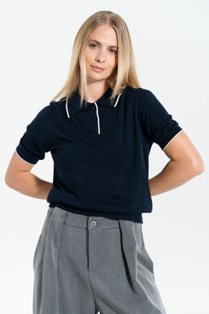 POLO DONNA VISCOSA FIORENZA AMADORI 6255