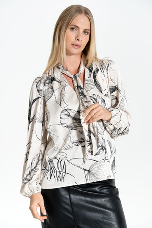 CAMICIA DONNA FANTASIA FIORI FIORENZA AMADORI C6152