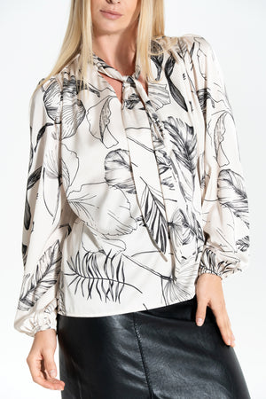 CAMICIA DONNA FANTASIA FIORI FIORENZA AMADORI C6152