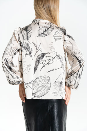 CAMICIA DONNA FANTASIA FIORI FIORENZA AMADORI C6152