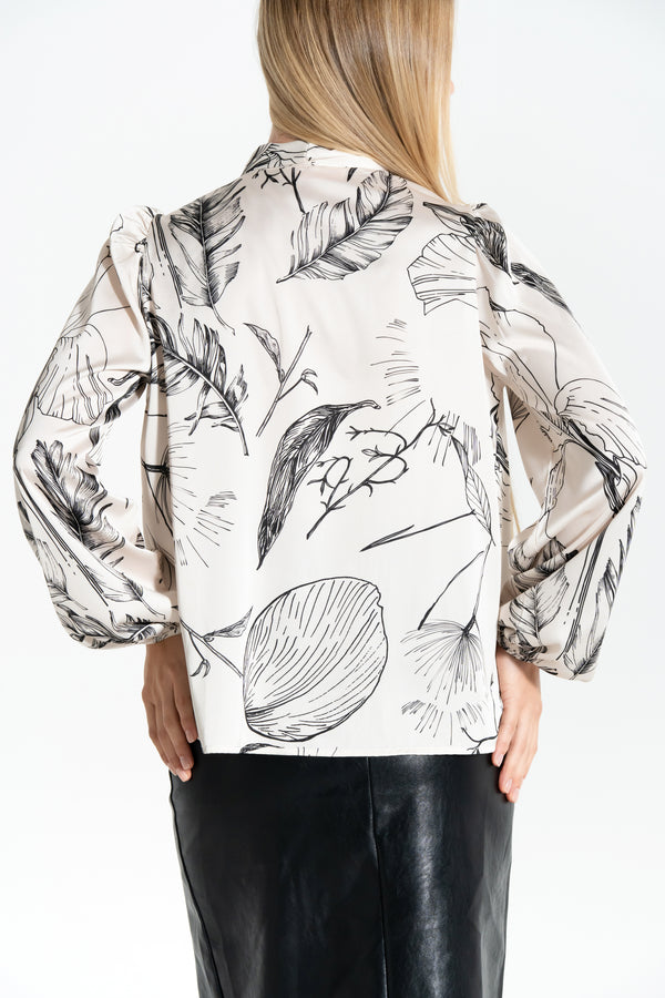 CAMICIA DONNA FANTASIA FIORI FIORENZA AMADORI C6152