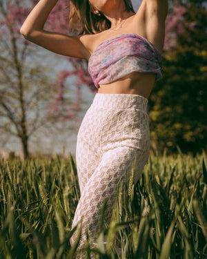 PANTALONE LUNGO IN MACRAMè FIORENZA AMADORI FM261227