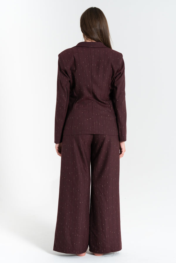 PANTALONE DONNA PALAZZO LUREX FIORENZA AMADORI P3001