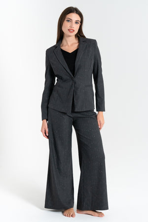 GIACCA DONNA BLAZER LUREX FIORENZA AMADORI K4126