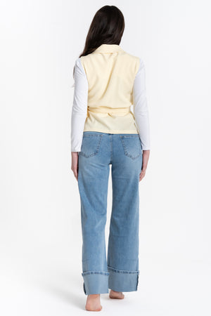 JEANS CON RISVOLTO AL FONDO FIORENZA AMADORI WH3306