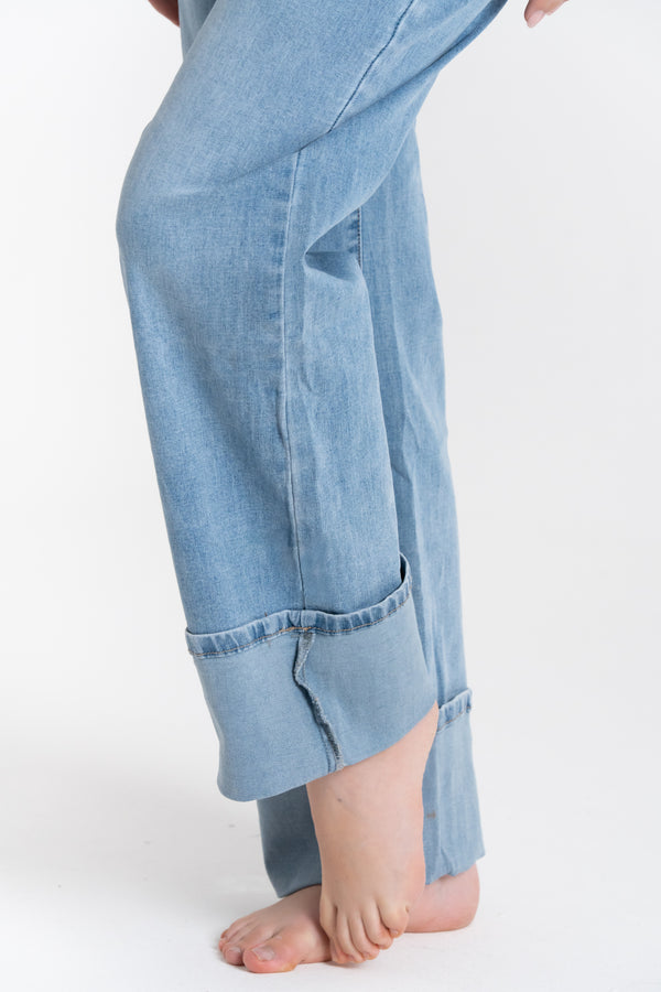 JEANS CON RISVOLTO AL FONDO FIORENZA AMADORI WH3306