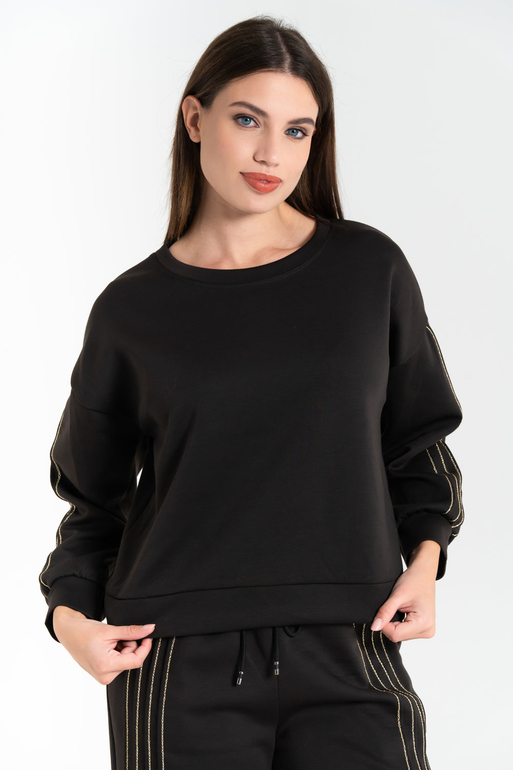 MAGLIA DONNA IN FELPA FIORENZA AMADORI 35005