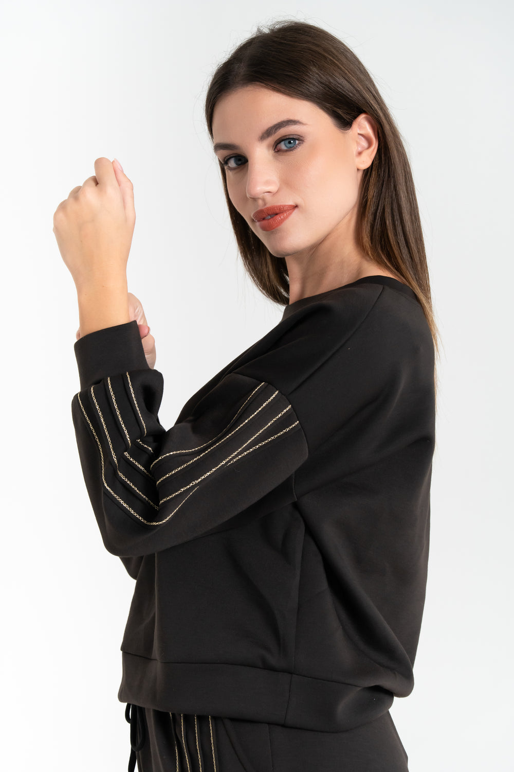 MAGLIA DONNA IN FELPA FIORENZA AMADORI 35005