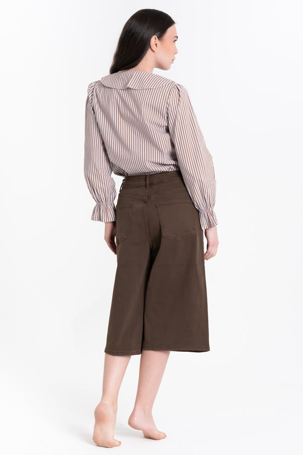 CAMICIA A RIGHE CON COLLETTO AMPIO FIORENZA AMADORI 35791