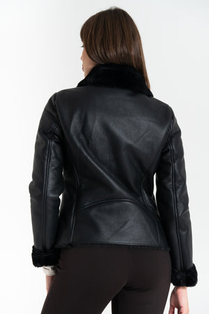 GIUBOTTO DONNA ECOPELLE FIORENZA AMADORI HW113