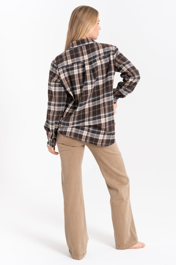 CAMICIA SCOZZESE DI FLANELLA FIORENZA AMADORI MC.168826