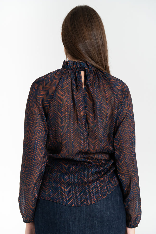 CAMICIA DONNA IN VISCOSA FIORENZA AMADORI EX-8238