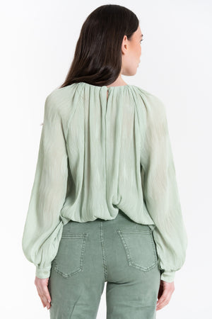 CASACCA DONNA PLISSE' MANICA LUNGA FIORENZA AMADORI 240491