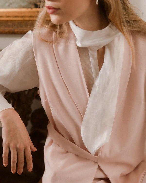 GILET CHIUSURA FIOCCO FIORENZA AMADORI 56314