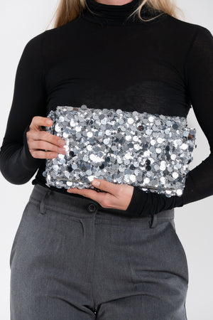 BORSA TRACOLLA PAILLETTES FIORENZA AMADORI FF27326