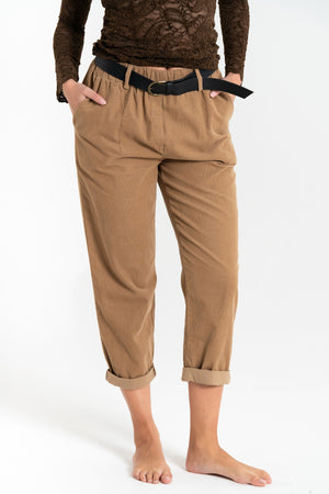 PANTALONE DONNA VELLUTO FIORENZA AMADORI 82632