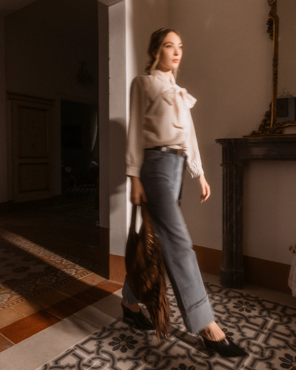 JEANS CON RISVOLTO AL FONDO FIORENZA AMADORI WH3306