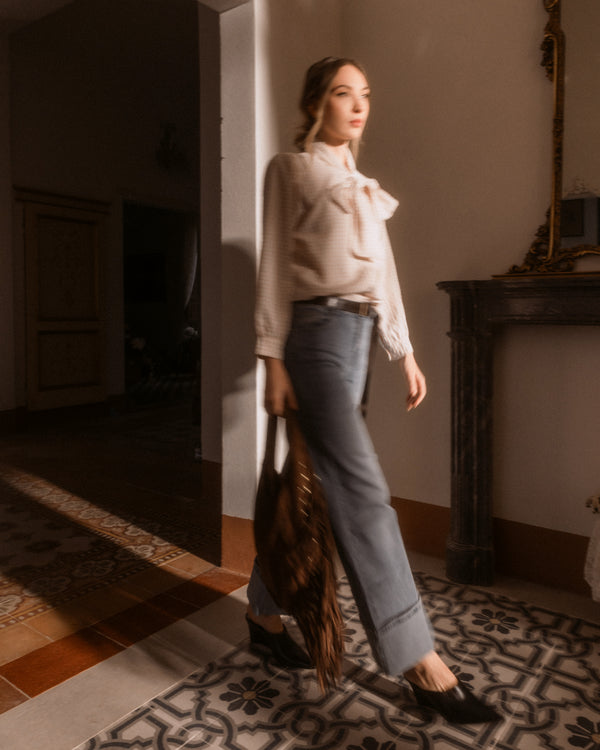 JEANS CON RISVOLTO AL FONDO FIORENZA AMADORI WH3306