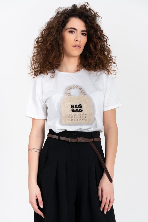 T-SHIRT STAMPATA FIORENZA AMADORI JK58013