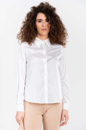 CAMICIA DI RASO FIORENZA AMADORI C1143